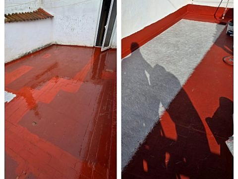 Trabajo de Tejados y Reformas Hnos. Ruiz en Palencia
